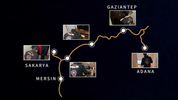 Sakarya merkezli 4 ilde siber dolandırıcılık operasyonu: 6 tutuklama