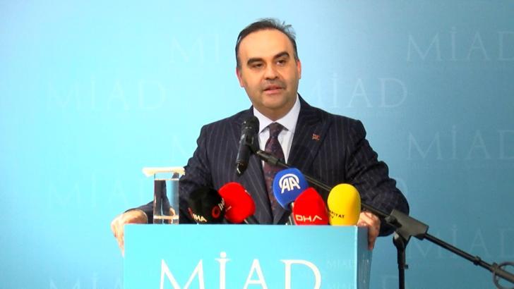 İstanbul- Bakan Kacır: Cephede güçlü değilseniz masada da güçlü olamazsınız