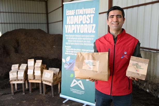 Büyükşehir’den organik atıklara doğa dostu dönüşüm