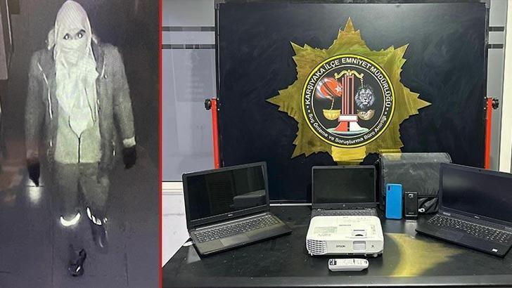 İzmir'de ilkokul ile Bilim ve Sanat Merkezi'nden hırsızlık yapan şüpheli tutuklandı