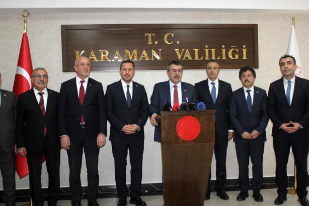 Bakan Tekin: Eğitim çalışanlarına yönelik şiddetin azaltılması için çok yoğun çaba gösterdik