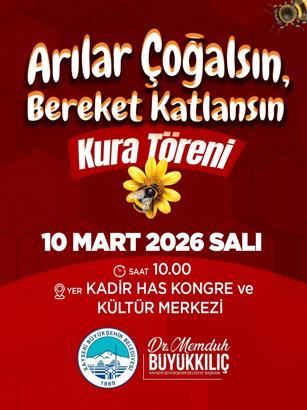 Kayseri'de ‘Arılar Çoğalsın, Bereket Katlansın’ projesinde bin 500 koloni dağıtılacak