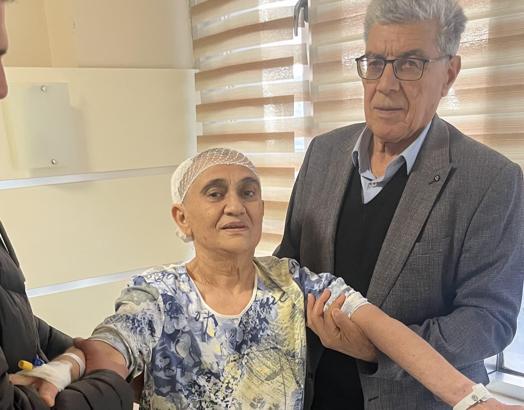 Adıyaman’da 9 santimetrelik beyin tümörü ameliyatla alındı