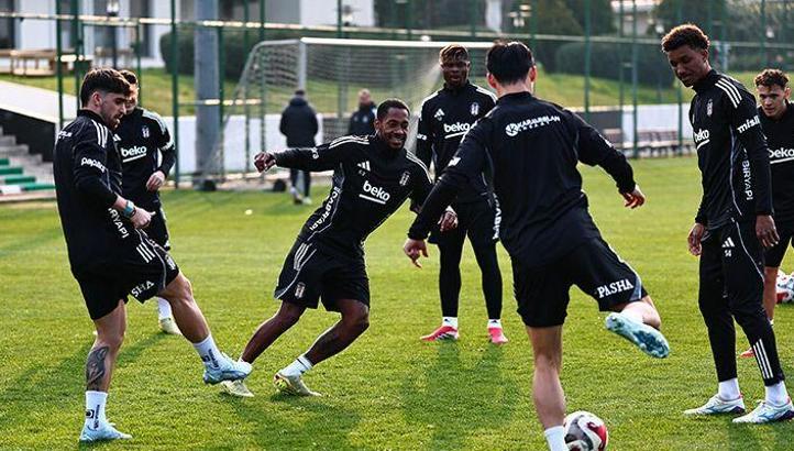 Beşiktaş, Galatasaray maçı hazırlıklarını tamamlandı