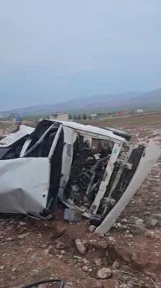 Siirt'te otomobil şarampole yuvarlandı: 3 yaralı