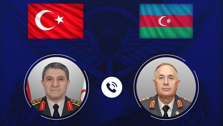 Genelkurmay Başkanı Bayraktaroğlu, Azerbaycanlı mevkidaşı ile telefonda görüştü
