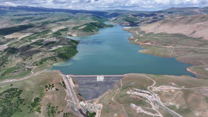 Erzurum’da 429 milyon metreküp su depolama hacmine ulaşıldı