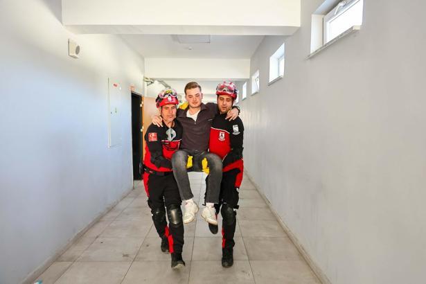 Bodrum'da deprem tatbikatı yapıldı