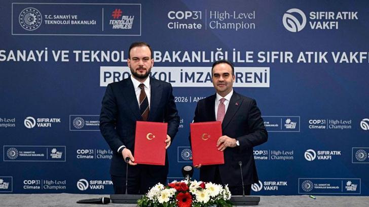 Sanayide yeşil dönüşümün hızlandırılması protokolü imzalandı