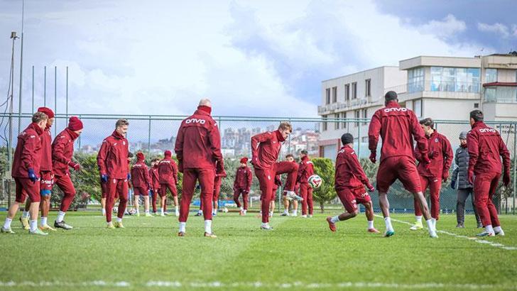 Trabzonspor’da Zecorner Kayserispor maçı hazırlıkları devam etti