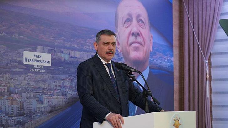 İçişleri Bakanı Çiftçi: Terör ihtimali ortadan kalktıkça bölgenin enerjisi kalkınmaya yönelecek