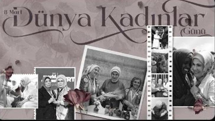 Emine Erdoğan'dan 'Dünya Kadınlar Günü' mesajı