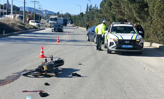 Burdur'da kaza: 1 yaralı