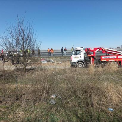 Afyonkarahisar’da yolcu indiren minibüse TIR arkadan çarptı: 11 yaralı