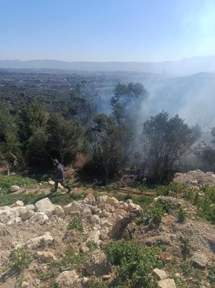 Samandağ’da orman yangını kontrol altına alındı