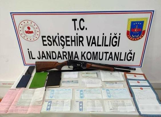 Eskişehir’de tefecilik yapan şüpheli yakalandı