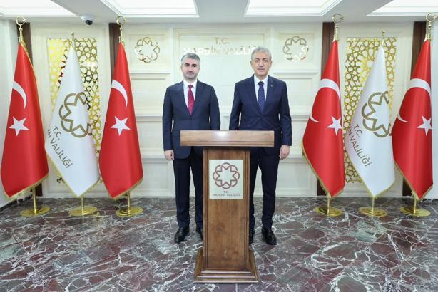 Bakan Yardımcısı Tarıkdaroğlu’ndan Mardin Valiliğine ziyaret