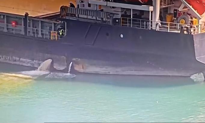 Mersin’de denizi kirleten gemiye 13 milyon 187 bin 913 TL ceza