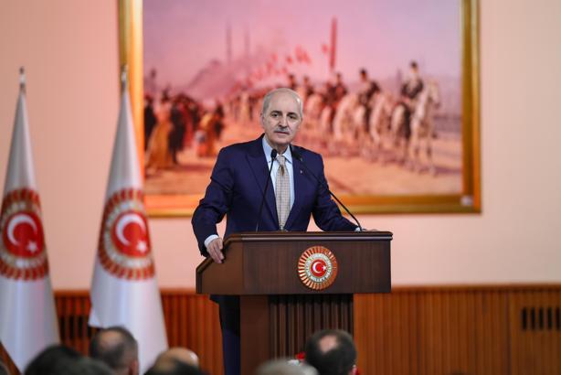 TBMM Başkanı Kurtulmuş: Bölgeyi içine çekmeye çalıştıkları türbülansın içine Türkiye asla çekilemeyecek