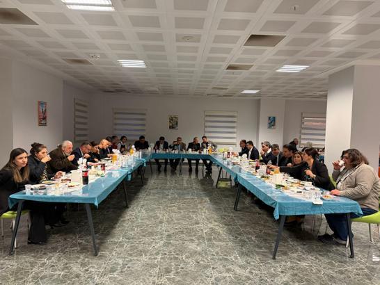 Reyhanlı'da sağlık çalışanları iftarda bir araya geldi
