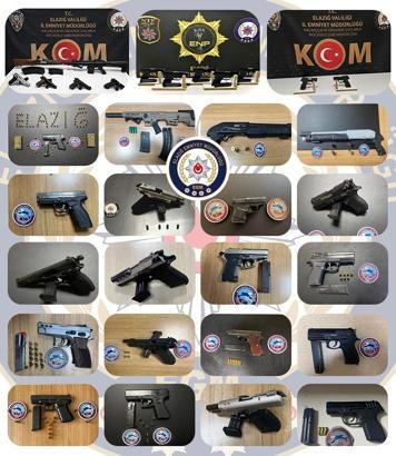 Elazığ’da çeşitli suçlardan aranan 124 hükümlü yakalandı