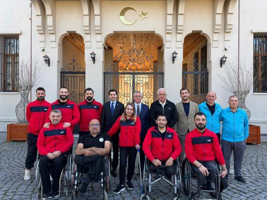 İskenderun Belediyesi Tekerlekli Basketbol takımından kupa sözü