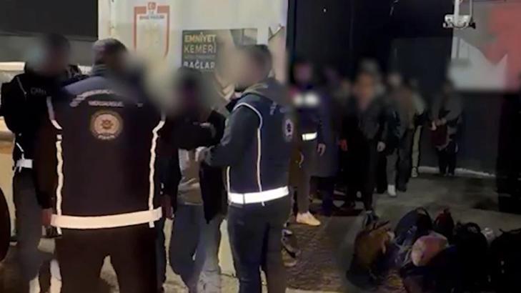 Sivas'ta 2 ayda 111 düzensiz göçmen yakalandı