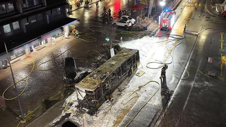 İsviçre’de otobüs yangını: 6 ölü, 5 yaralı