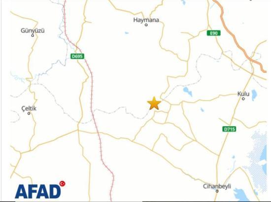 Ankara'da 3.9 büyüklüğünde deprem