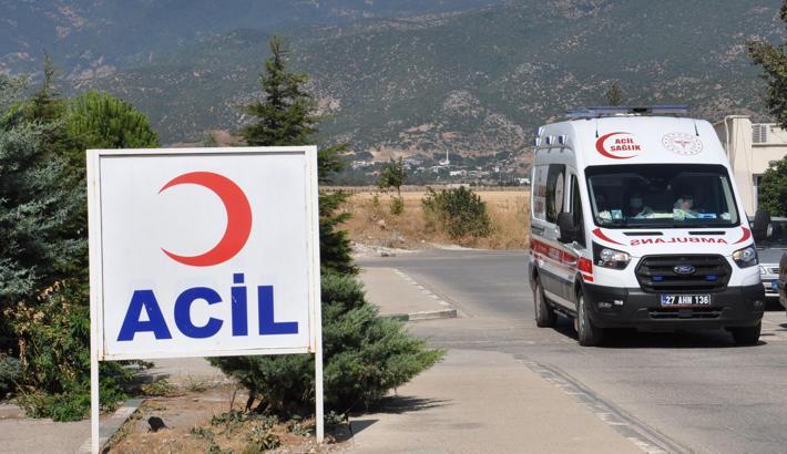 Gaziantep’te otomobil ile motosiklet çarpıştı:1 yaralı