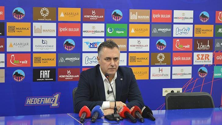 Mardin Spor’un yeni teknik direktörü Bülent Akan oldu