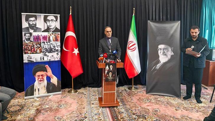 İran Büyükelçiliği, Hamaney için anma töreni düzenledi