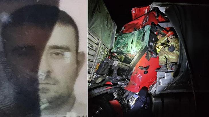 Bursa'da 2 TIR çarpıştı: 1 ölü