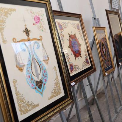 'Sanatın Diliyle Değerlerimiz' sergisi açıldı