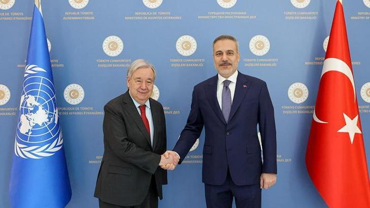 Bakan Fidan, BM Genel Sekreteri Guterres ile görüştü