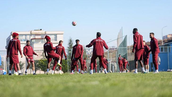 Trabzonspor, Çaykur Rizespor maçı hazırlıklarını sürdürdü