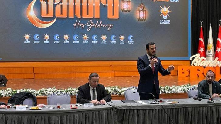 AK Parti İstanbul İl Başkanlığı’nda basın mensuplarıyla sahur programı düzenlendi