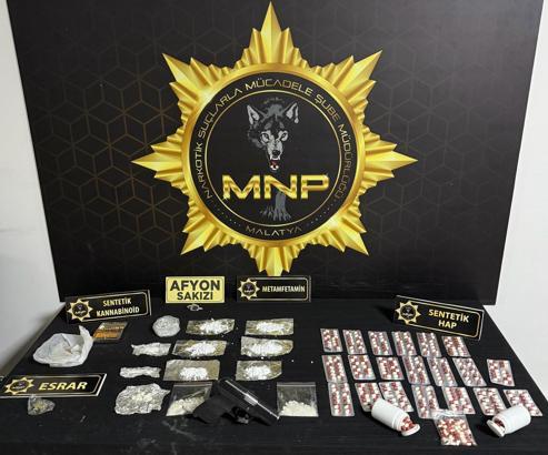 Malatya'da uyuşturucu operasyonuna 7 tutuklama