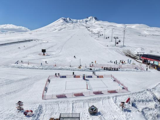 Erciyes’te kar voleybolu turnuvası düzenlenecek