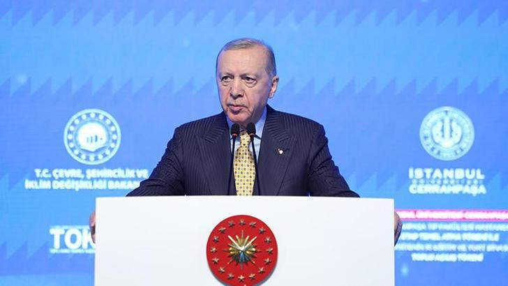 Cumhurbaşkanı Erdoğan: Proje kapsamındaki tüm hastane binalarımızı depreme dayanıklı olacak şekilde tasarladık