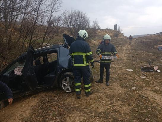 Mardin'de otomobil şarampole devrildi: 5 yaralı