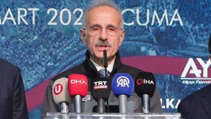 Bakan Uraloğlu: İstanbul genelinde 162 kilometre raylı sistem hattını hizmete açtık