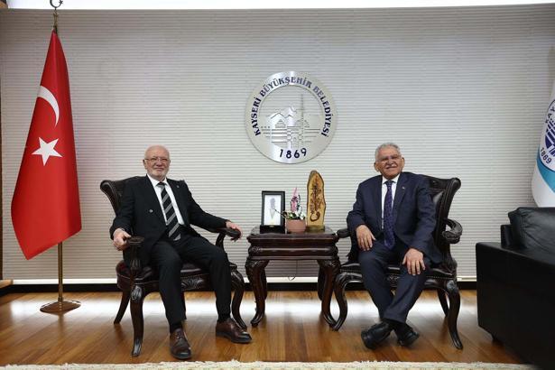 AK Parti Genel Başkanvekili Elitaş’tan Başkan Büyükkılıç’a ziyaret