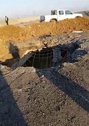 İsrail füzesinin isabet etmesi sonucu Fırat'ın öldüğü TIR’ın görüntüleri ortaya çıktı/ Ek fotoğraflar