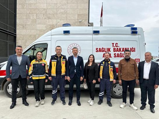 Başkan Söker’den 112 Acil Sağlık İstasyonu’na ziyaret