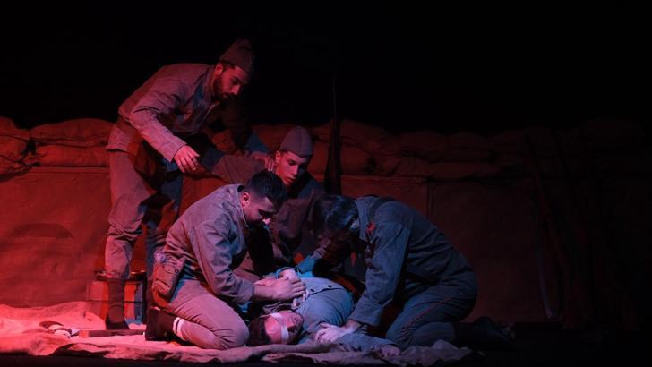 Yıldırım’da ‘Müdafaa 1915’ adlı tiyatro oyunu sahnelendi