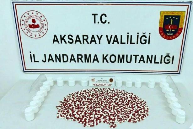 Aksaray'da uyuşturucu operasyonu: 3 kişi tutuklandı