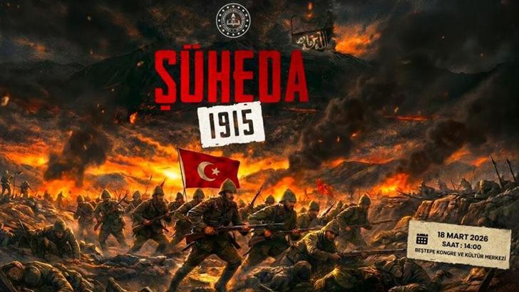'Şüheda 1915' tiyatro oyunu Cumhurbaşkanlığı Külliyesi'nde sahnelenecek