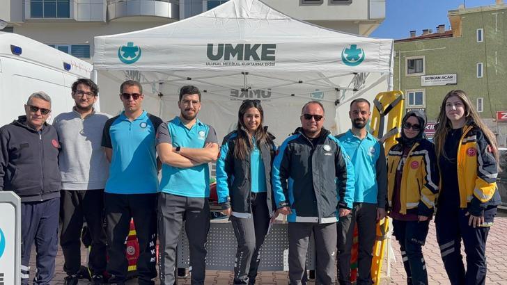 UMKE’den afet ve ilk yardım bilgilendirmesi