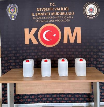 Nevşehir’de 100 bin makaron ele geçirildi